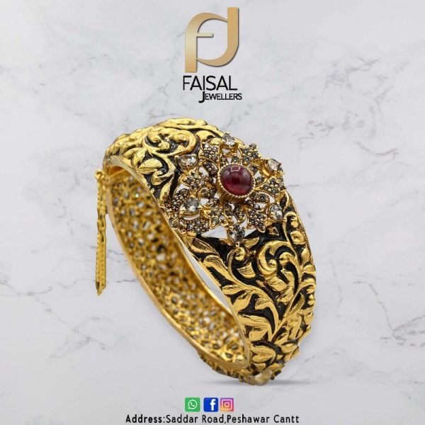 Gold Bracelet Design 002