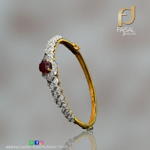 Gold Bracelet Design 004