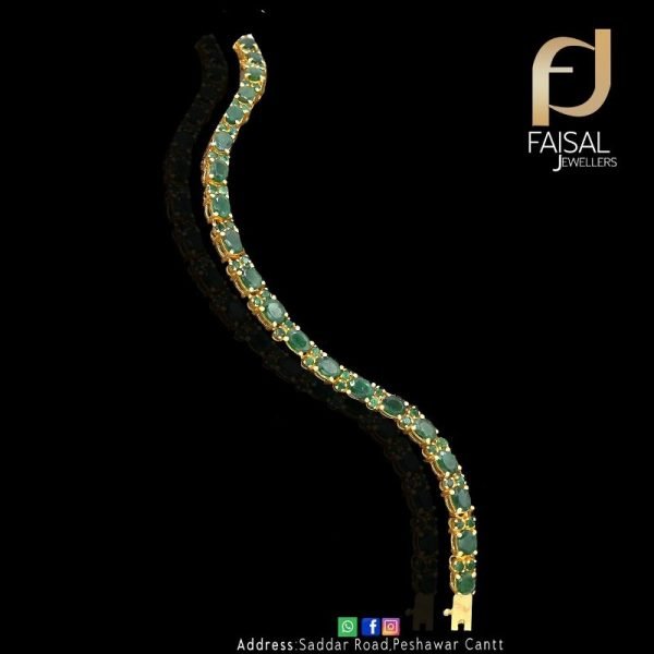 Gold Bracelet Design 008