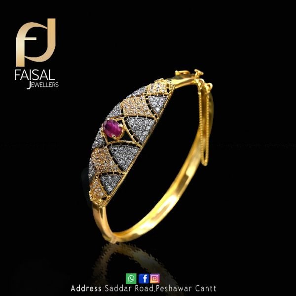 Gold Bracelet Design 012