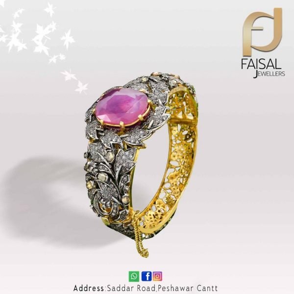 Gold Bracelet Design 015