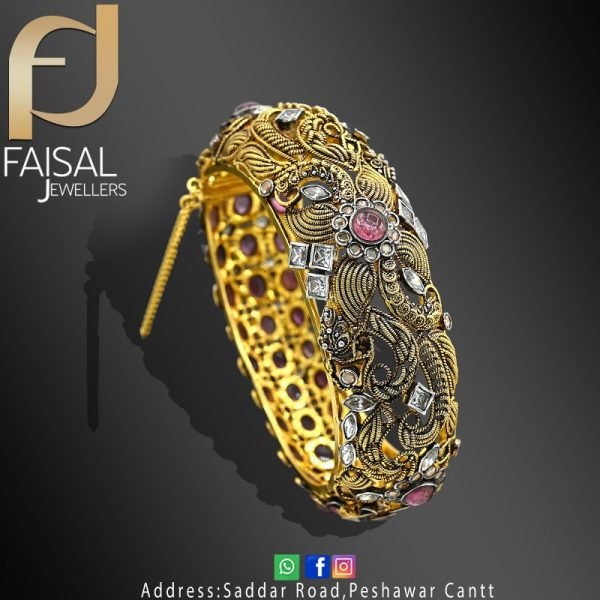 Gold Bracelet Design 021