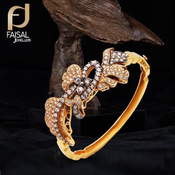 Gold Bracelet Design 029