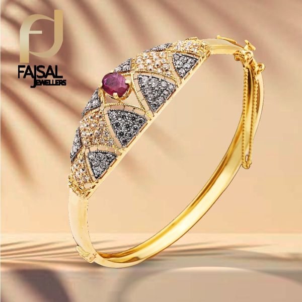 Gold Bracelet Design 030