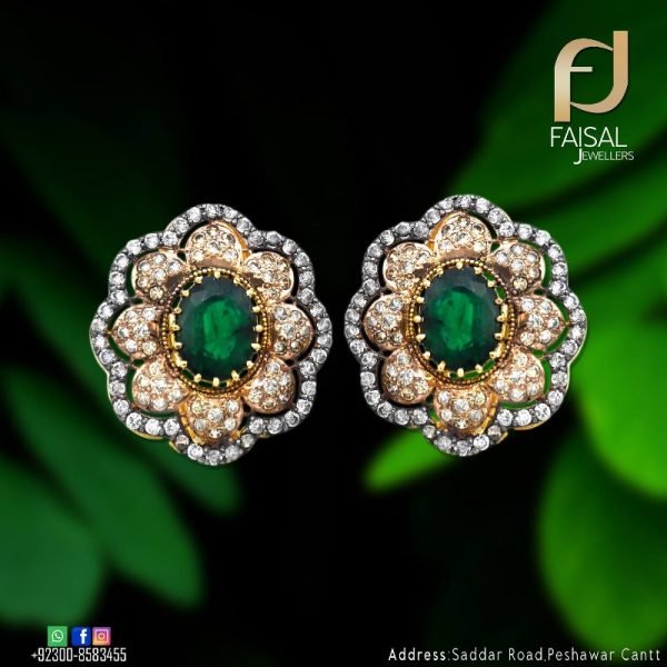 Gold Earring Design 001
