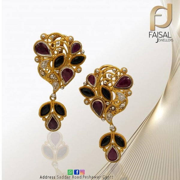 Gold Earring Design 003