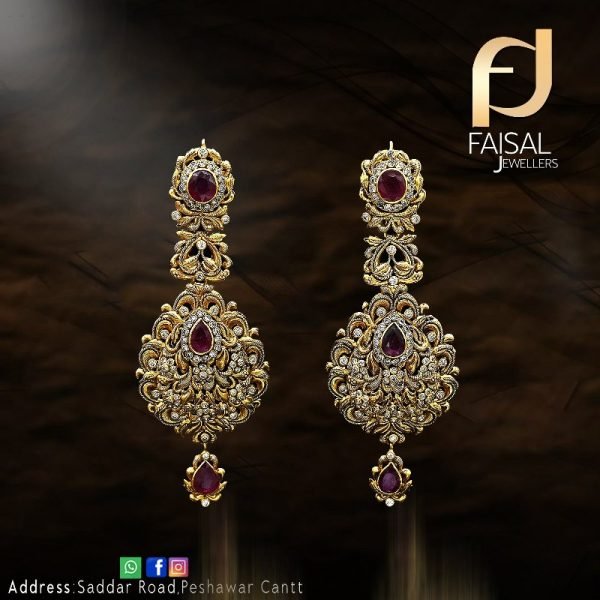 Gold Earring Design 005