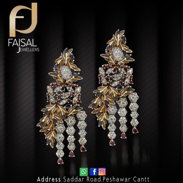 Gold Earring Design 008