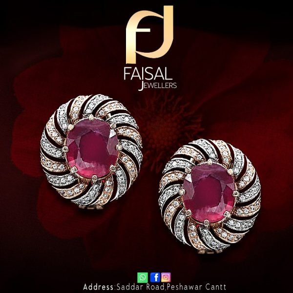 Gold Earring Design 009