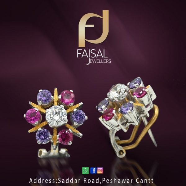 Gold Earring Design 011