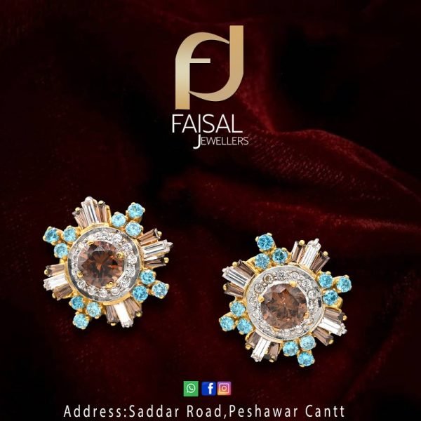 Gold Earring Design 012