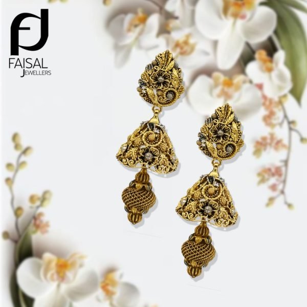 Gold Earring Design 021