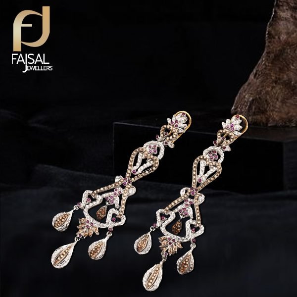 Gold Earring Design 023