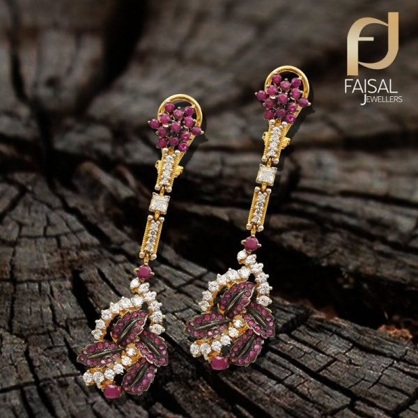 Gold Earring Design 024