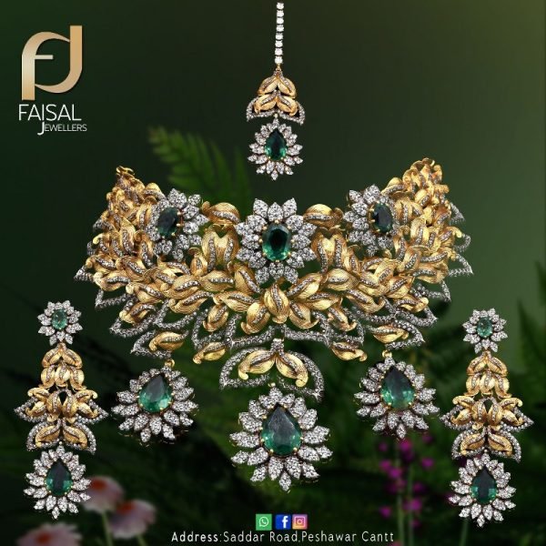 Gold Necklace Design 004