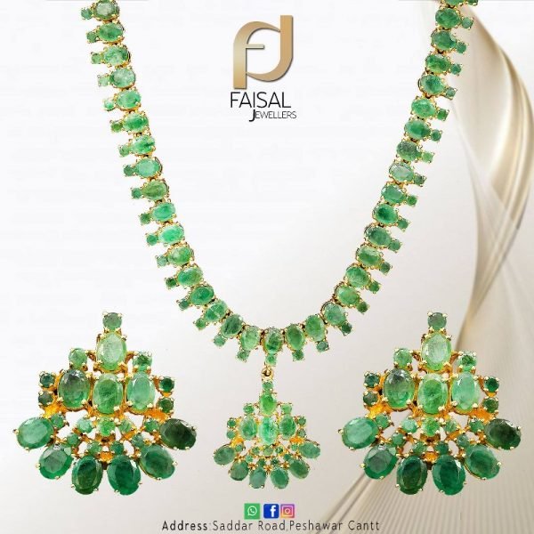 Gold Necklace Design 009