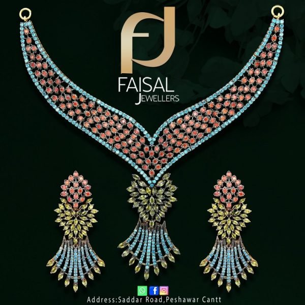 Gold Necklace Design 025