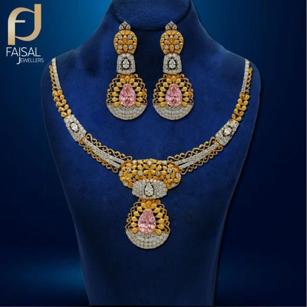 Gold Necklace Design 037