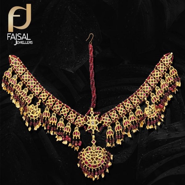 Gold Necklace Design 041