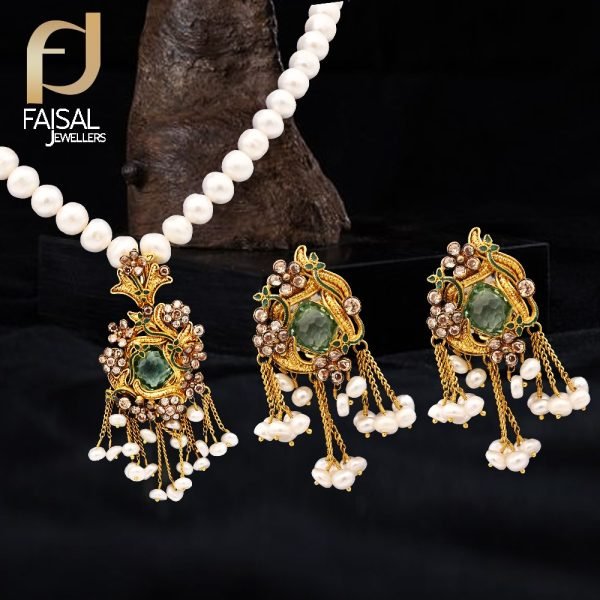 Gold Necklace Design 042