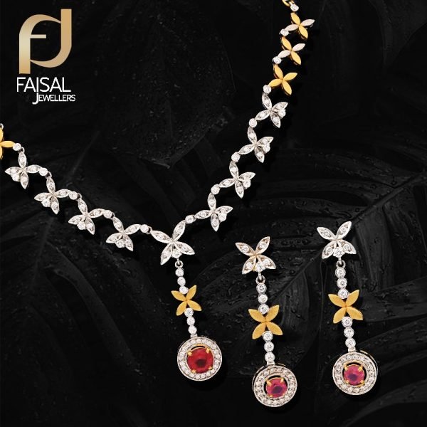 Gold Necklace Design 044