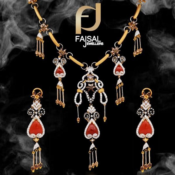 Gold Necklace Design 049