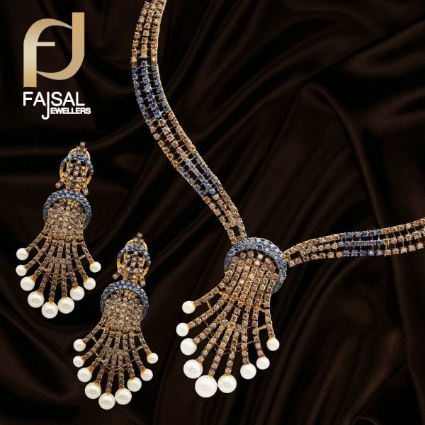 Gold Necklace Design 050