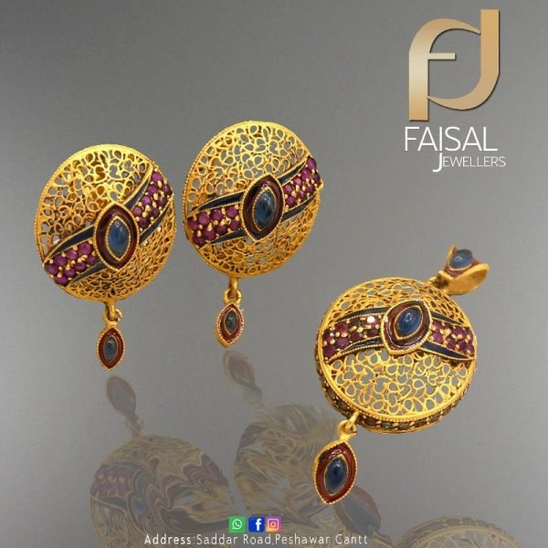 Gold Pendant Design 002