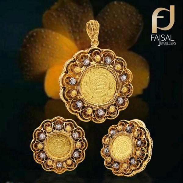 Gold Pendant Design 012